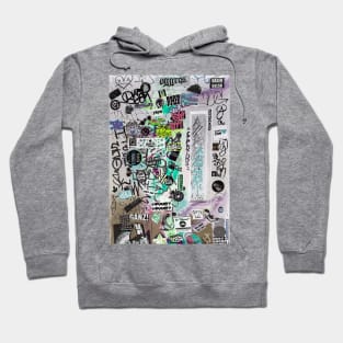 Street Style Urban Stickers Graffiti Hoodie